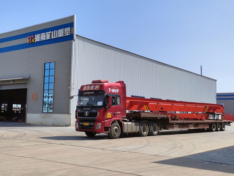 電動(dòng)葫蘆門式起重機(jī)  MHxh10t—14m 外懸3.5/1.5m 制作完成，發(fā)往青海交付客戶使用