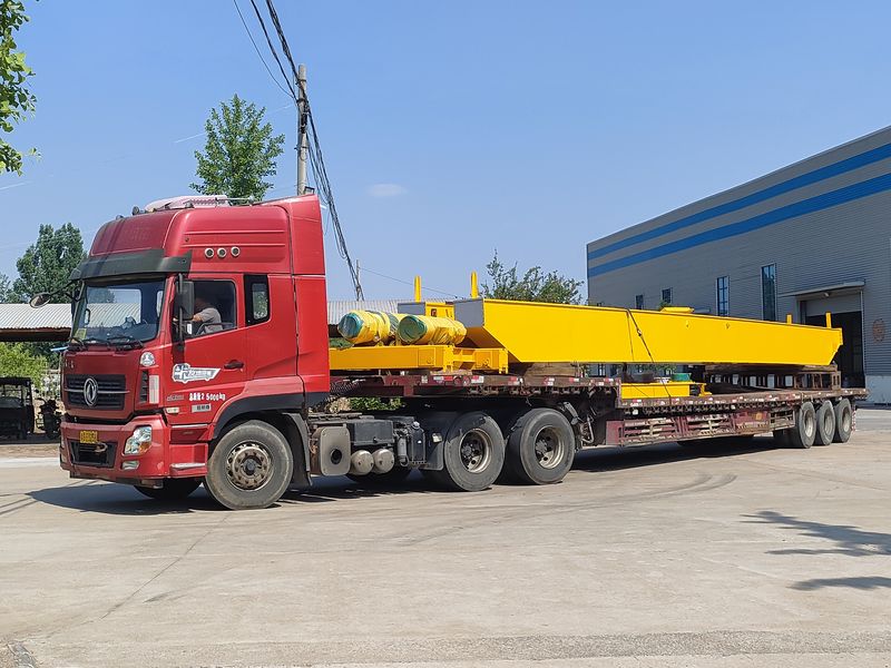 電動葫蘆橋式起重機(jī)  LH16/5t-16.4m 制作完成，發(fā)往湖南交付客戶使用。